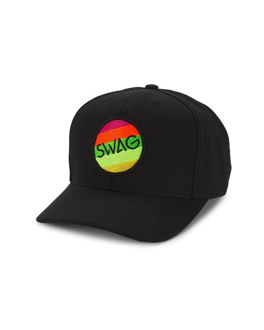 Swag Golf Swag Rainbow Patch Snapback Hat