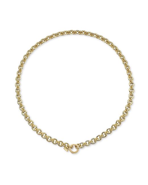Temple St. Clair Classic 18K Gold Small Jean DArc Chain Necklace