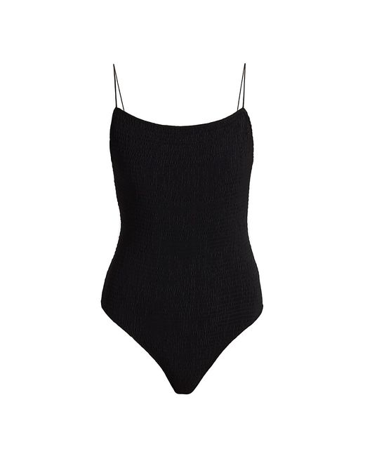 Totême Smocked One-Piece Swimsuit