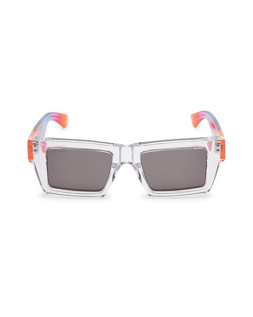 Off-White Nassau 147MM Rectangular Sunglasses