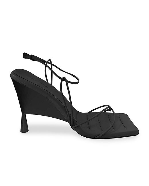 Gia Borghini X RHW Strappy Wedge Sandals