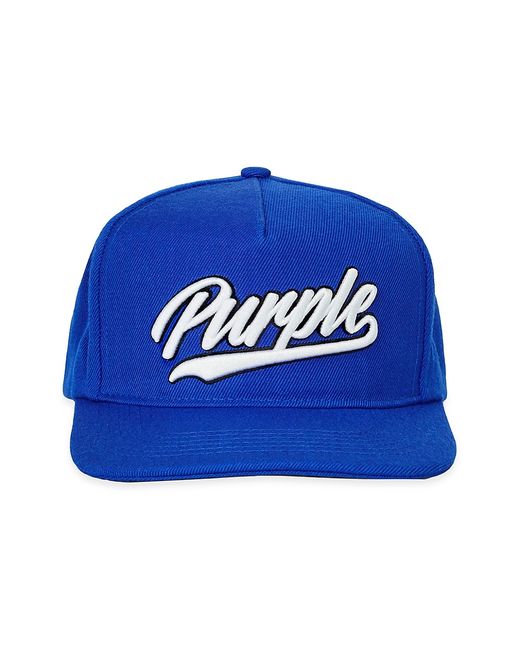 Purple Brand Logo Patch Trucker Hat
