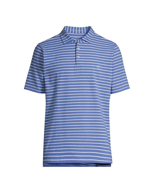 B Draddy Caz Multi Striped Polo Shirt