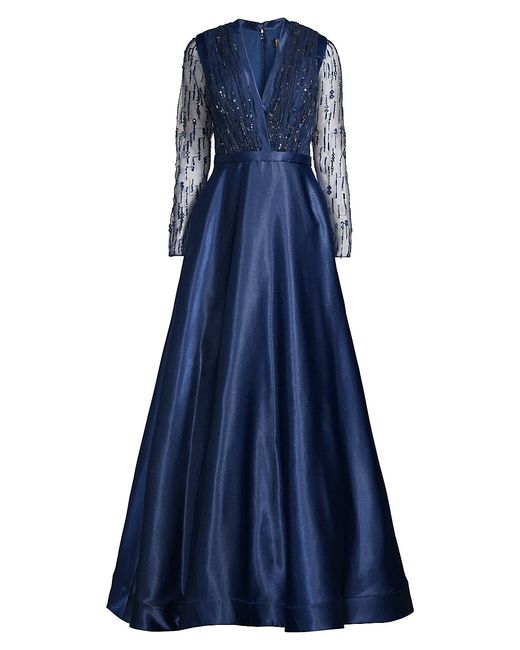 Basix Jersey A-Line Gown