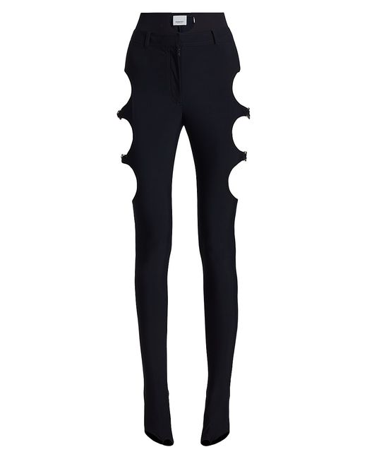 Burberry Cut-Out Skinny Stirrup Pants