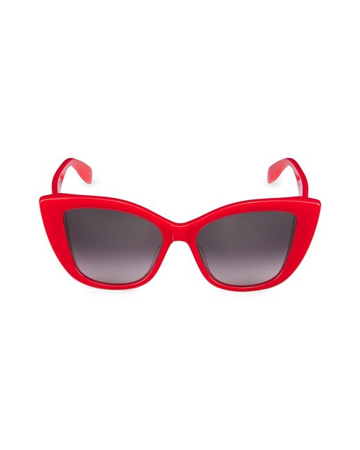 Alexander McQueen Signature 54MM Cat Eye Sunglasses