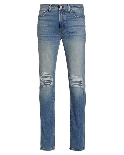 Monfrère Greyson Skinny-Fit Distressed Jeans