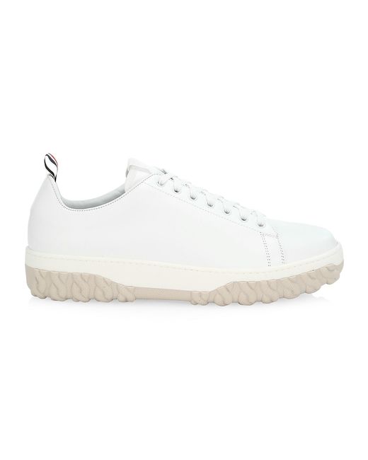 Thom Browne Court Cable Knit Sole Sneakers