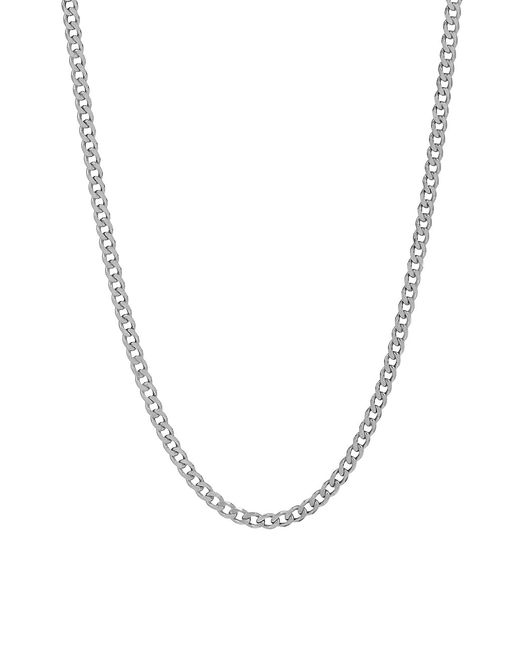 Degs & Sal Sterling Cuban Chain Necklace