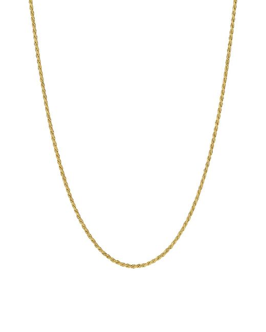 Degs & Sal Goldplated Rope Chain Necklace