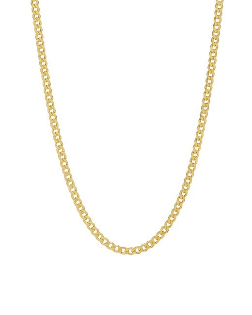Degs & Sal Goldplated Cuban Chain Necklace