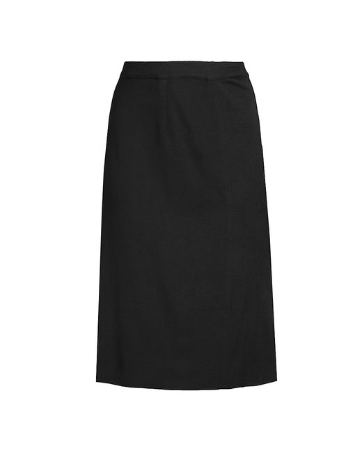 Misook Straight Knit Knee-Length Skirt