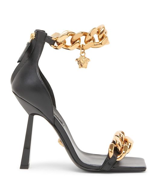 Versace Chain High-Heel Sandals