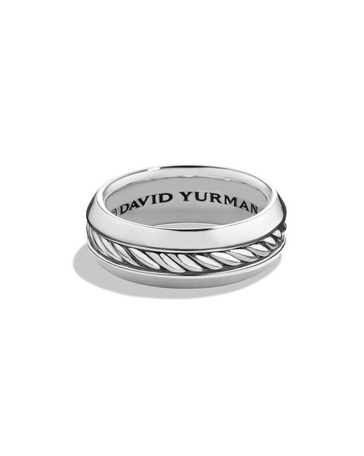David Yurman Sterling Cable Band Ring