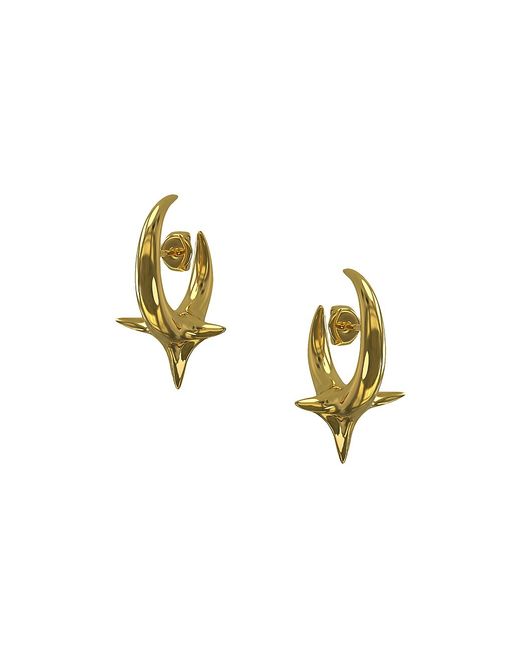 Khiry 18K Gold Vermeil Spiked Hoop Earrings