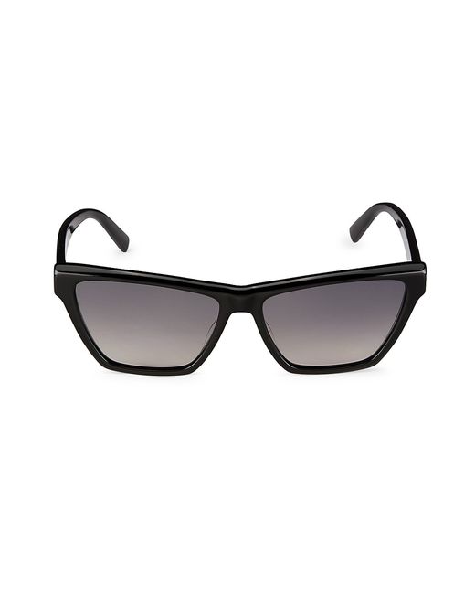 Saint Laurent 58MM Rectangular Sunglasses