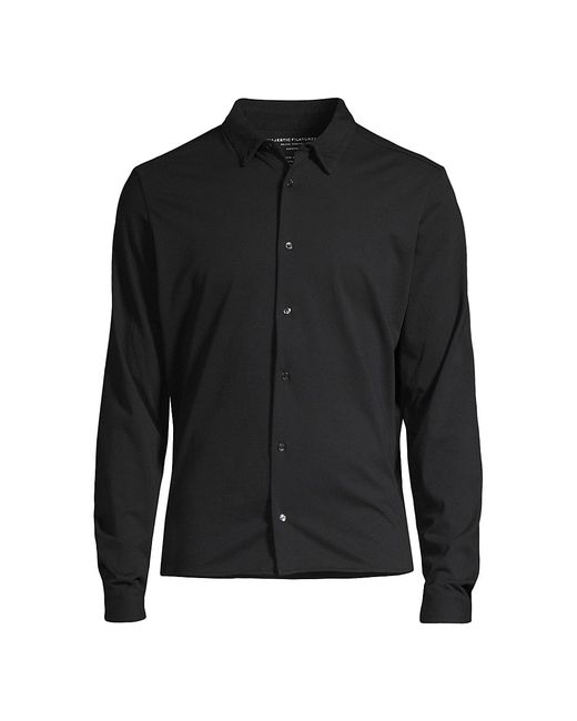 Majestic Filatures Collared Button-Up Shirt