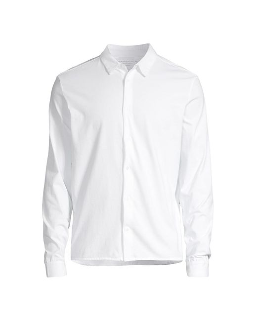 Majestic Filatures Collared Button-Up Shirt