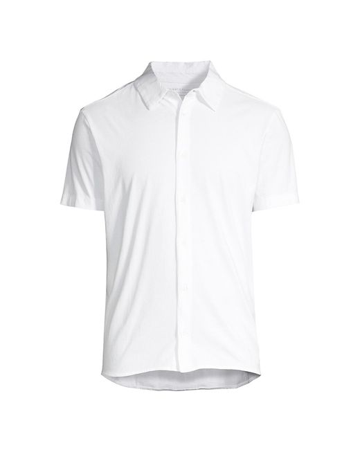 Majestic Filatures Short-Sleeve Button-Up Shirt