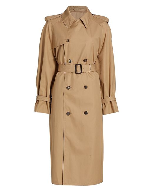 Wardrobe.Nyc Belted Double-Breasted Trench Coat