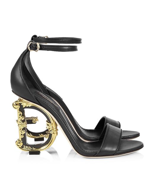 Dolce & Gabbana Sculpted-Heel Sandals