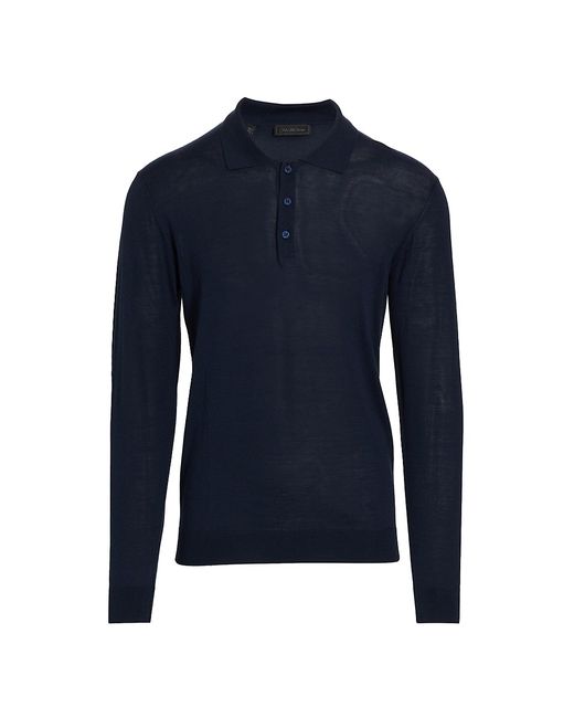Saks Fifth Avenue COLLECTION Lightweight Long Sleeve Polo