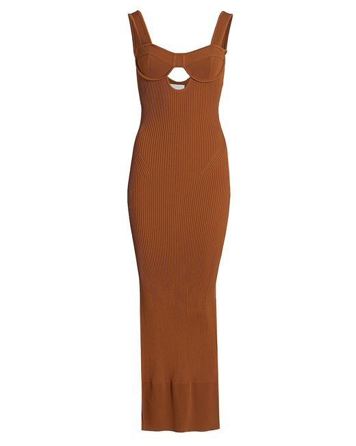 Aknvas Maddy Rib-Knit Dress