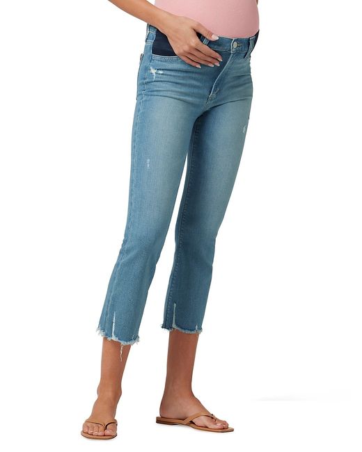 Joe's Jeans The Callie Ankle-Crop Boot-Cut Maternity Jeans