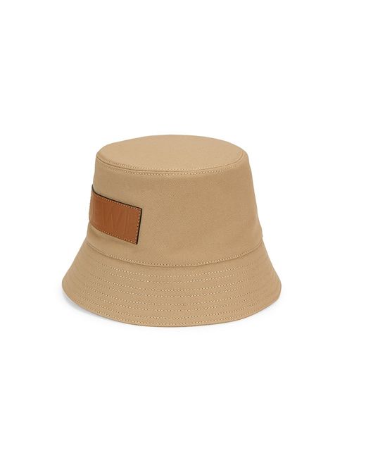Loewe -Trimmed Canvas Bucket Hat