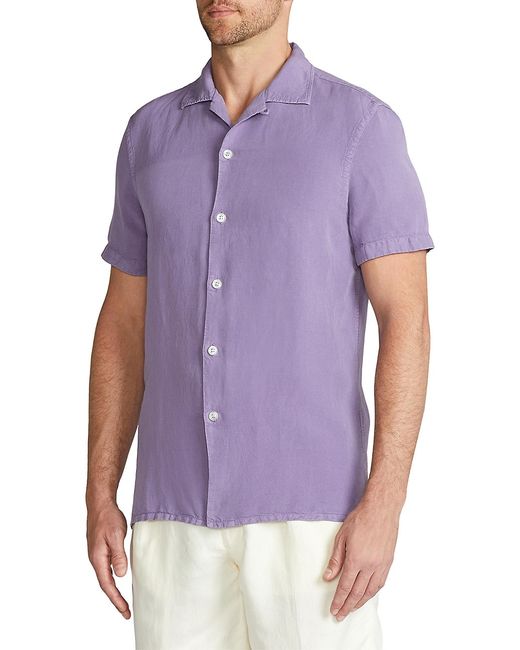 Ralph Lauren Purple Label Archer Short-Sleeve Sport Shirt