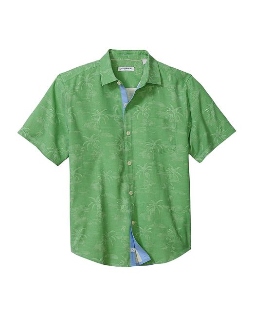 Tommy Bahama Palms In Paradise Silk Camp Shirt
