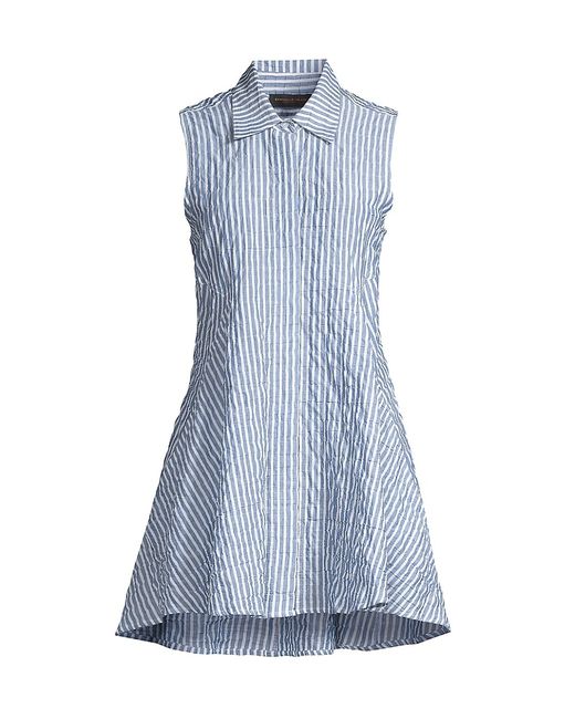 Donna Karan Stretch Sleeveless Shirtdress