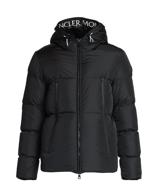 Moncler Montcla Paneled Hooded Jacket