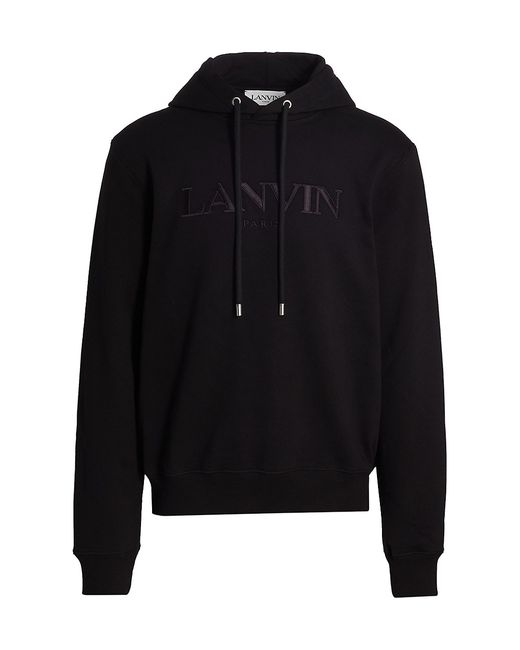 Lanvin Embroidered Hoodie Sweatshirt