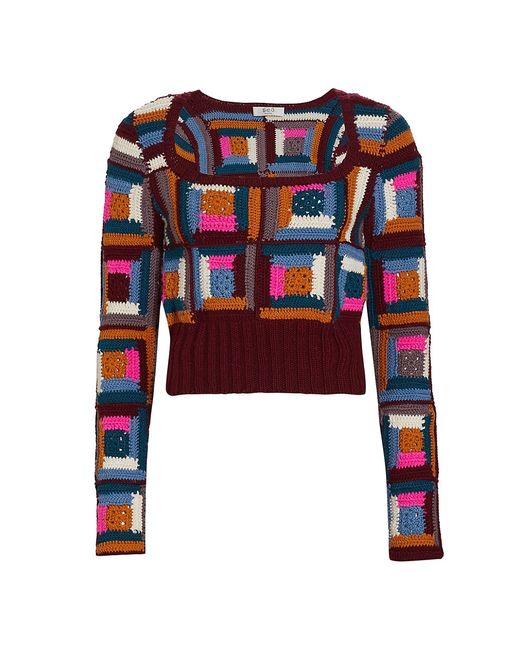 Sea Camryn Crocheted Sweater