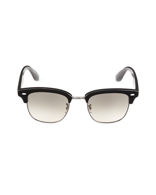 Oliver Peoples Capannelle Sun 48MM Rectangular Sunglasses