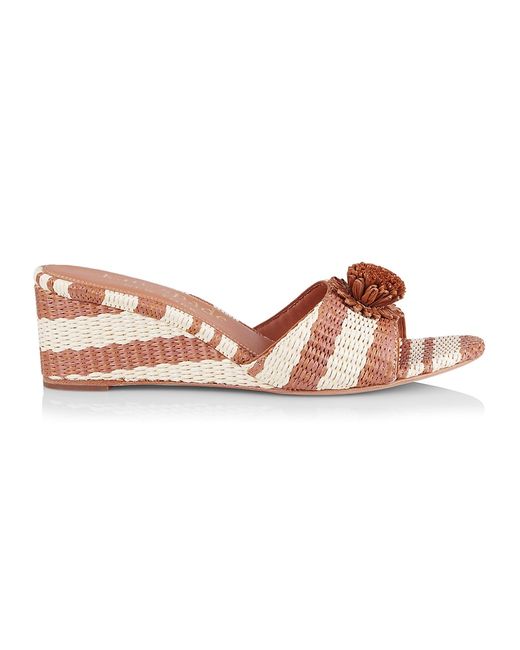 Kate Spade New York Seville Raffia Wedge Sandals