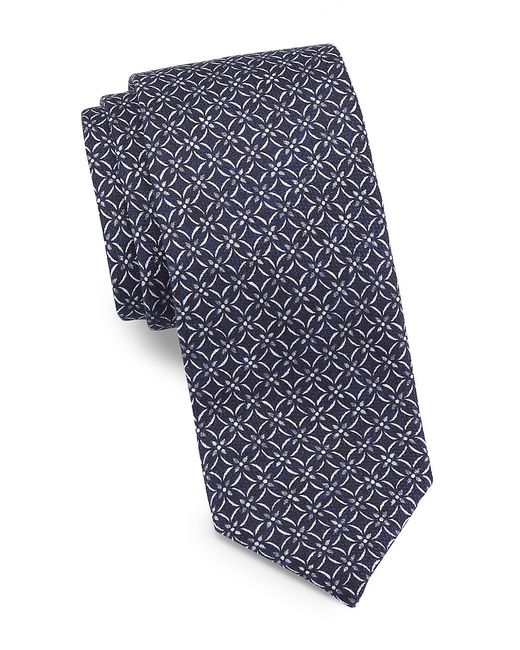 Saks Fifth Avenue COLLECTION Diamond Floral Tie