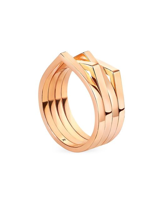 Repossi Antifer 18K Gold Four-Row Ring