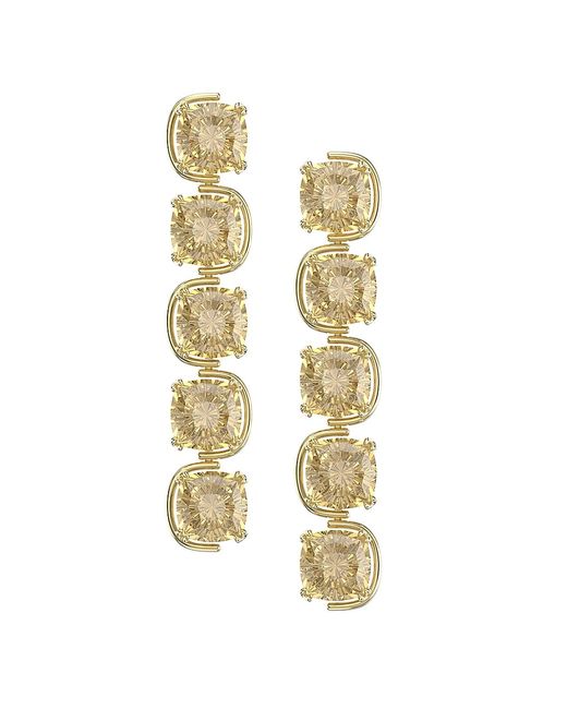 Swarovski Harmonia Goldtone-Plated Crystal Drop Earrings