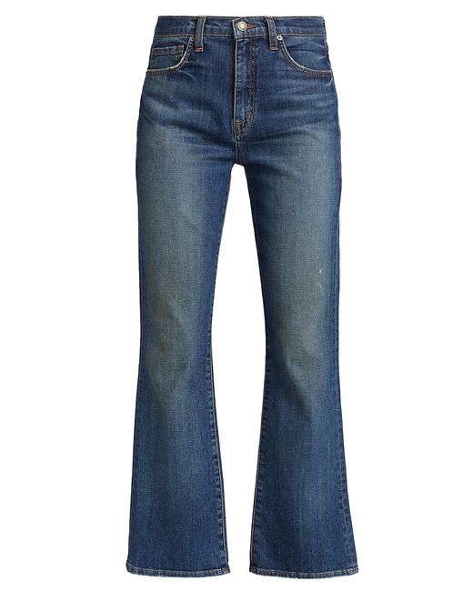 Nili Lotan Bootcut Mid-Rise Jeans