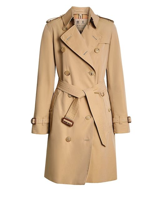 Burberry Kensington Belted Double-Breasted Coat