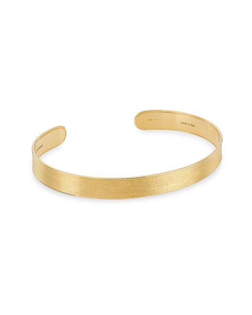 Marco Bicego 18K Gold Brushed Wide Cuff Bracelet