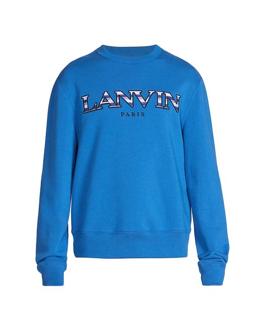 Lanvin Curb Logo Sweatshirt