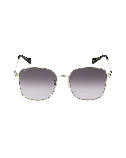 Gucci 58MM Square Sunglasses