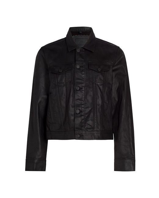 7 For All Mankind Classic Coated Trucker Jacket