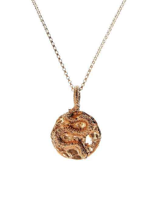 Alighieri The Medusa 24K--Plated Medallion Necklace