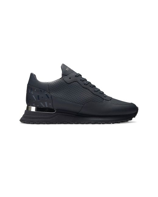 Mallet Leather Perforated Sneakers