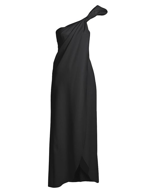 Giorgio Armani One-Shoulder Draped Gown