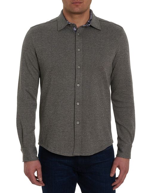 Robert Graham Elkins Long-Sleeve Knit Shirt